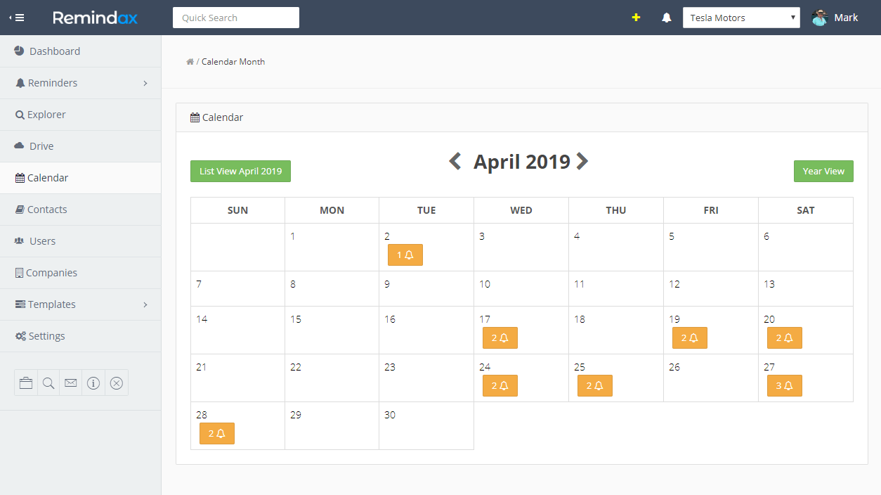 Calendar Reminder Software | Schedule Appointments | Set Alerts | Remindax