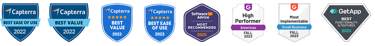 Software Rating Badges